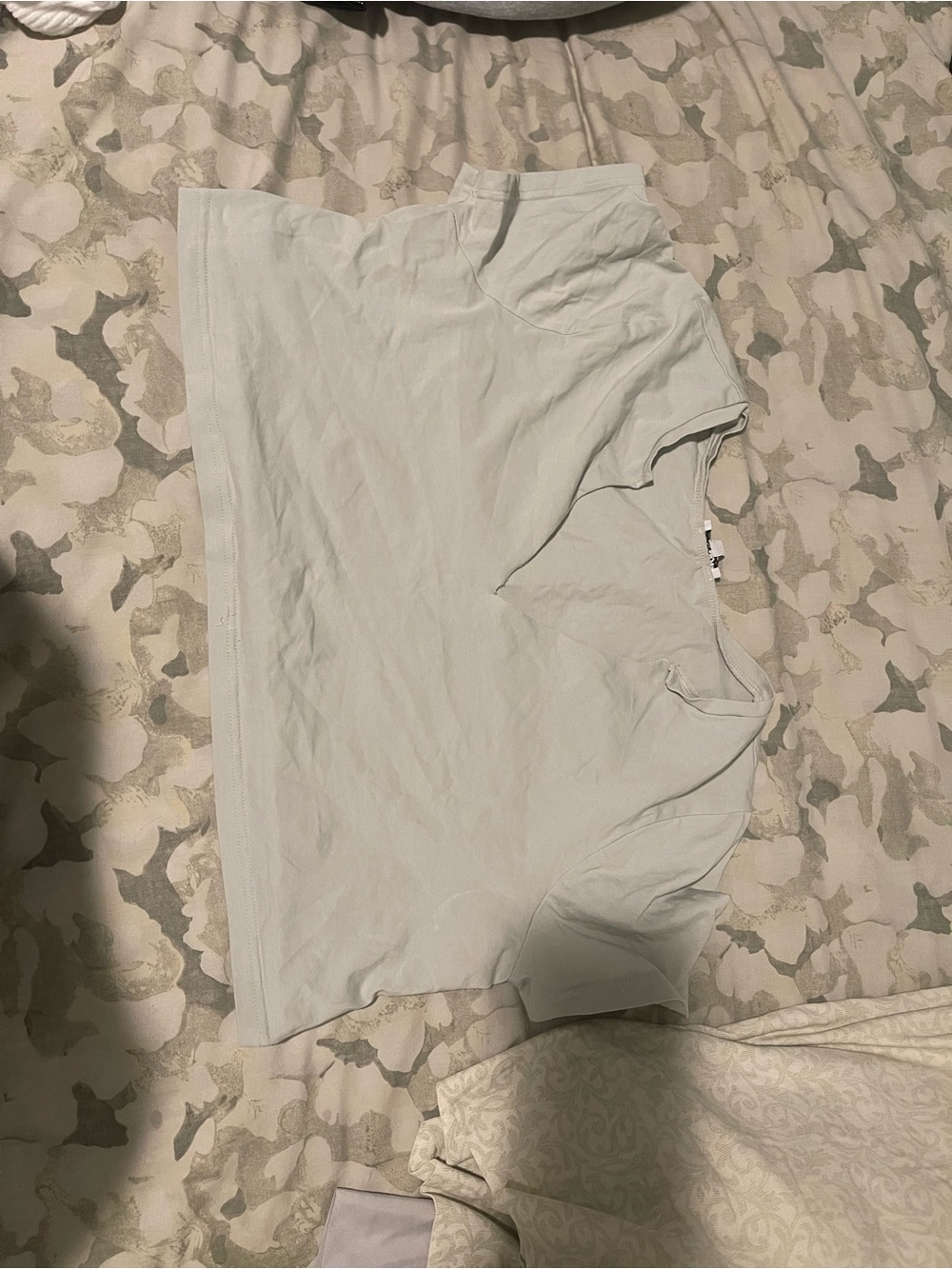 Fashion Nova Short Sage Green Casual Skirt
